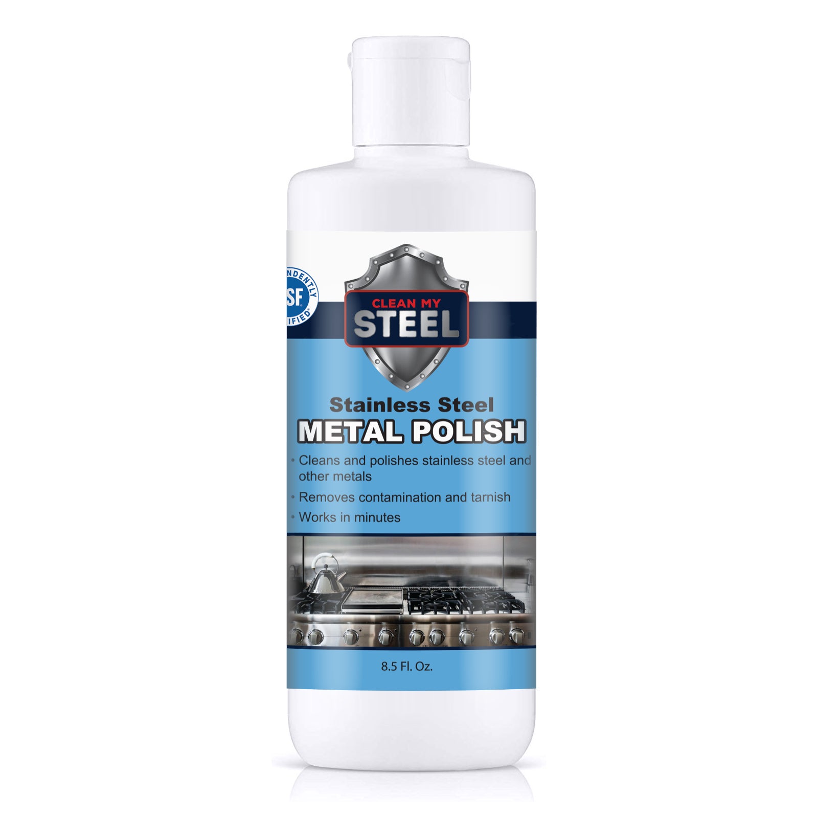 Metal Cleaner and Tarnish Remover - 14 oz.